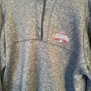 CHICAGO CUBS WORLD SERIES 1/4 ZIP SHIRT